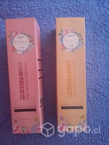 Crema alisadora de pelo