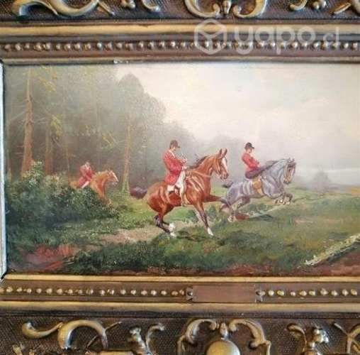 Óleo frances antiguo