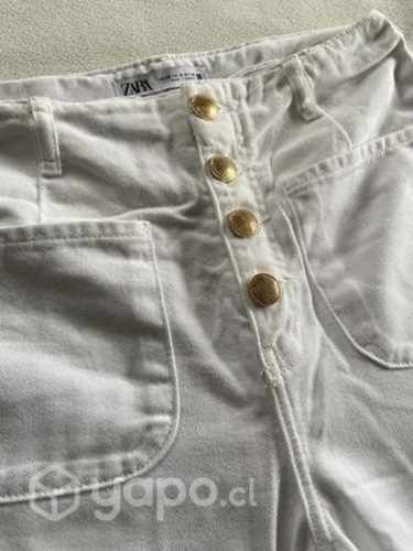 Jeans zara blanco