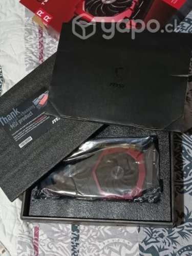 Tarjeta de video MSI RX 580 poco uso