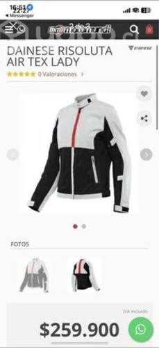 Chaqueta para moto