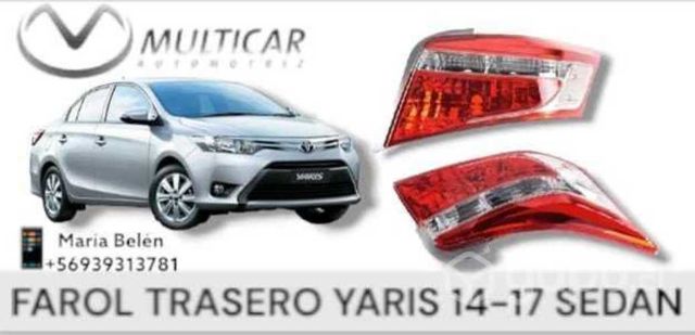 Farol trasero yaris 14-17