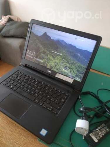 NOTEBOOK Dell i3 séptima generación con cargador o