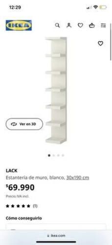 Mueble Estante Blanco IKEA