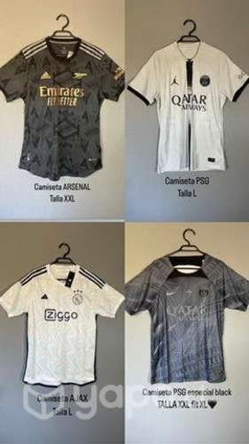 Camisetas de fútbol