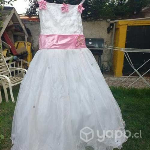 Vestido de paje niña 6 a 10 años usado