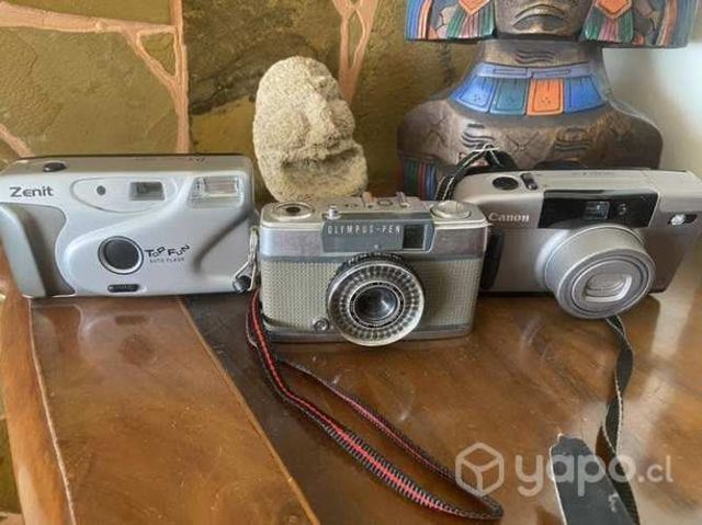 Camaras retro olympus canon zenit