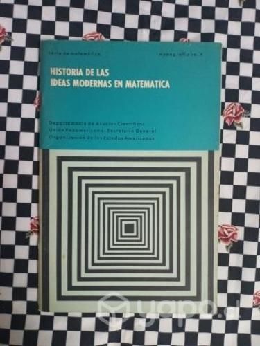 Historia de las ideas modernas en matemática