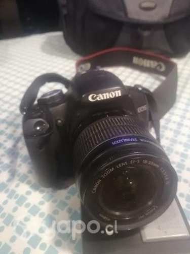 Camara fotografica canon eos + flash speedlite + b
