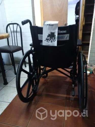 silla de ruedas más andador adulto