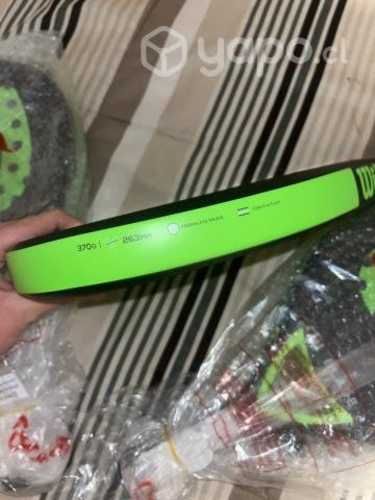 PALA DE PÁDEL BLADE TEAM NEGRA, Marca Wilson