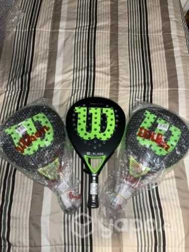 PALA DE PÁDEL BLADE TEAM NEGRA, Marca Wilson
