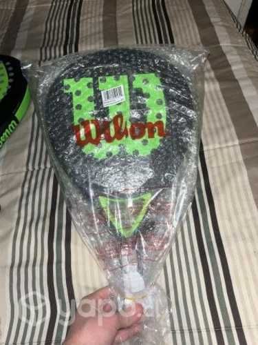 PALA DE PÁDEL BLADE TEAM NEGRA, Marca Wilson