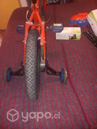 Bicicleta hombre araña haro 16