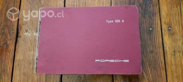 Antiguo manual porsche de colección