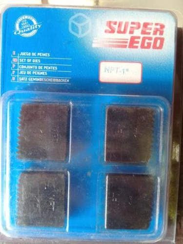 Juego peine terraja super ego 1"