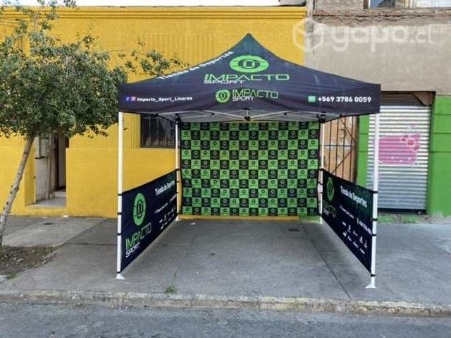 Toldos plegables Profesionales Impresos