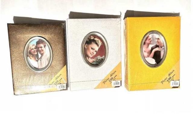 Album Libro Para 100 Fotos 15x20 Cms 3 albumes