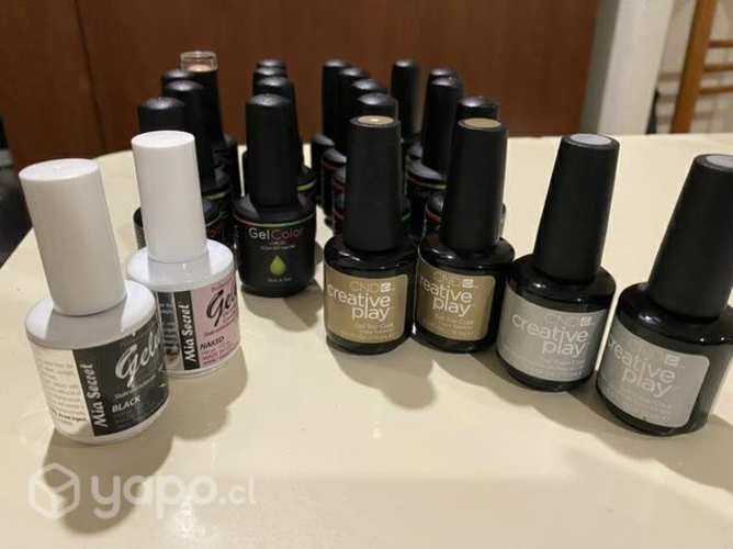 Lote esmaltes permanentes (precio conversable)