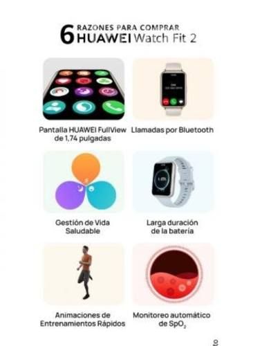 Reloj inteligente Hiawei Smart Fit 2