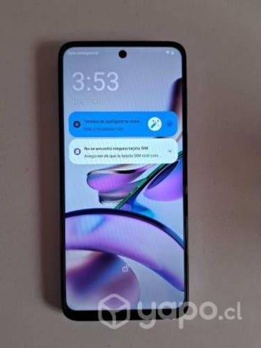 Motorola G13 color lavanda