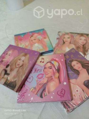 Paletas de maquillaje Karol G 16 tonos