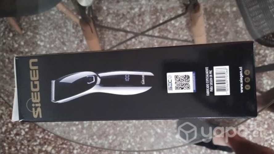 Vendo cortapelo siegen sg-8610 nueva