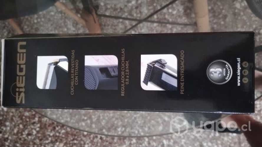 Vendo cortapelo siegen sg-8610 nueva