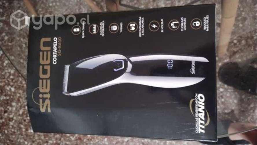 Vendo cortapelo siegen sg-8610 nueva