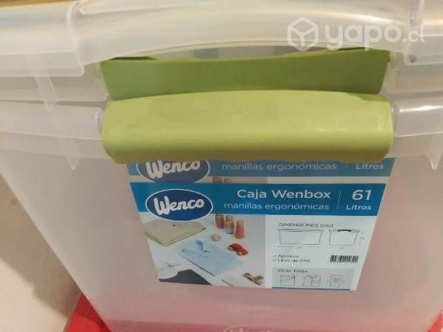 Cajas organizadoras 61 litros marca