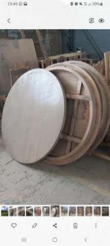 3 cuebiertas de mesa de madera de Eucaliptus