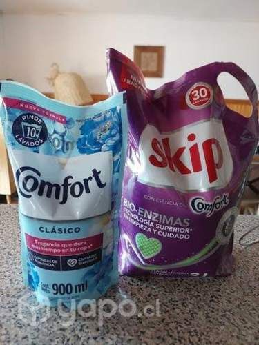 Pak detergente + suavizante