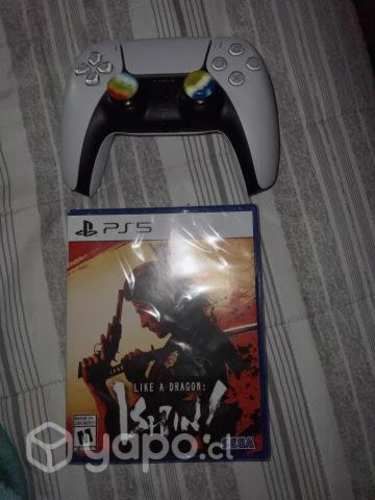 Dualsense y Like a dragón Ishin PS5