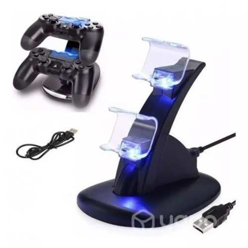 Soporte Control Cargador Joystick Ps4 Base Carga M