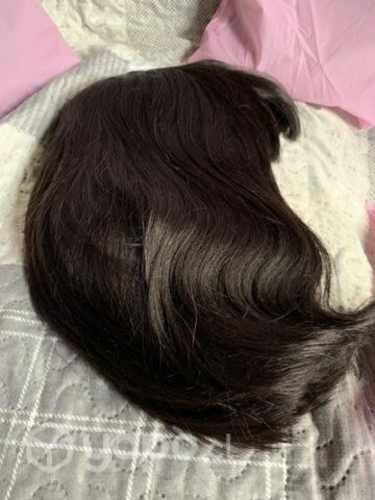 Peluca Melena cabello humano natural