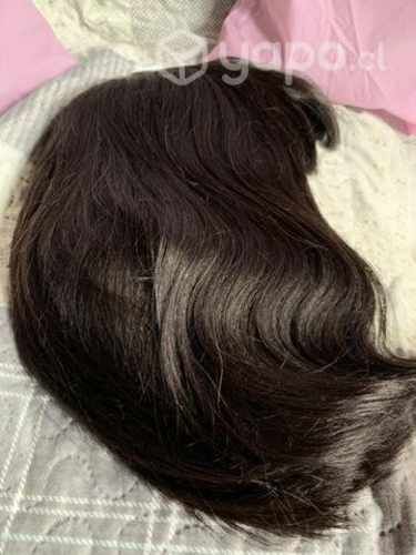 Peluca Melena cabello humano natural