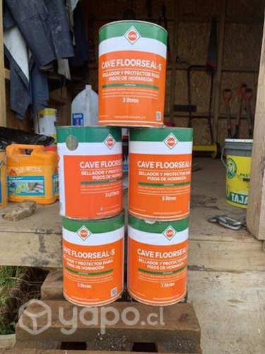 5 galones de 3 litros Cave Floorseal-s
