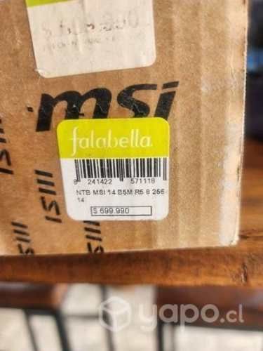 Msi 14 serie 5000 ryzen 5