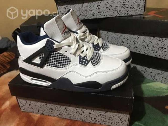Zapatillas jordan retro 4 fire dark blue talla 43