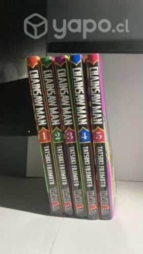 Manga Chainsaw Man Tomo Del 1 Al 5