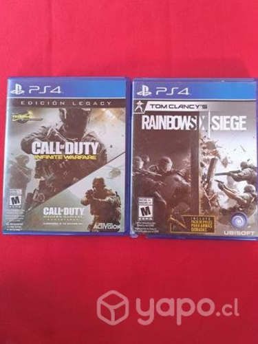 Call of duty y reinbons six siege