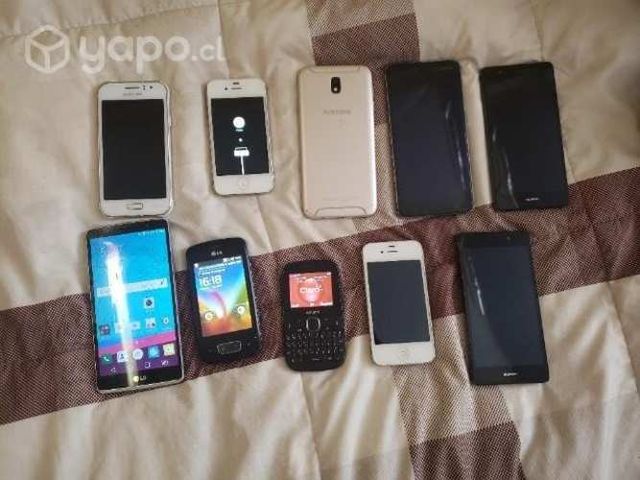 Lote de teléfonos