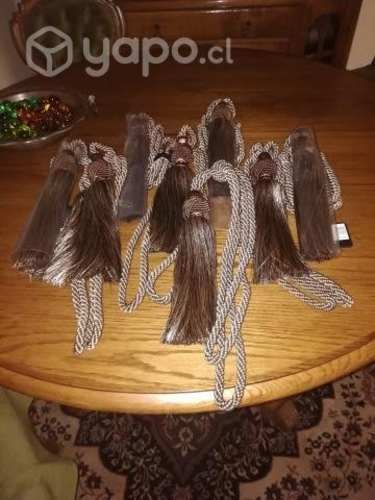 Hermosos lazos abrazaderas ( 8 ). para cortinas