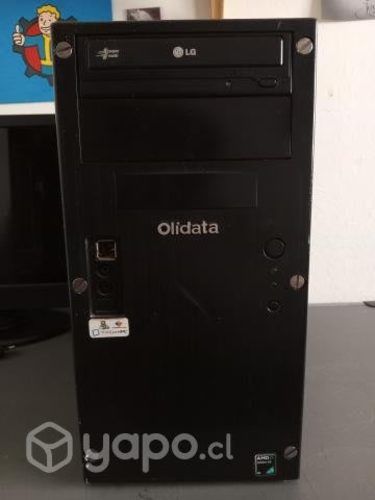 PC OLIDATA antiguo - Monitor y Torre para DESARME