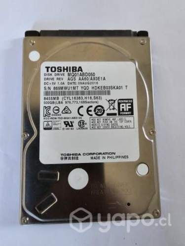 Disco duro 500 Gb toshiba precio de ocasion
