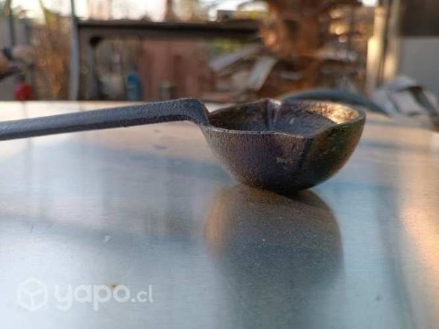 Crisol Antiguo Cucharón Made In USA