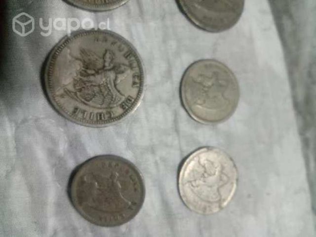 Monedas antiguas 1921 a 1989