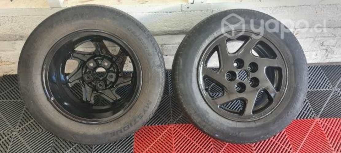 Llantas con neumaticos aro 15