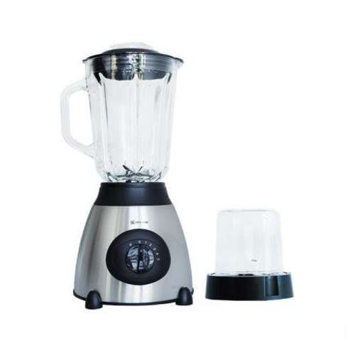 Licuadora juguera 1.5 de vidrio 2 En 1 acero inoxi