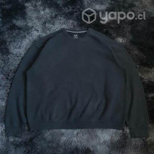 Poleron Fruit Of The Loom Negro Talla 2XL